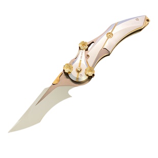 三角洲行动周边怜悯之刃折叠刀爪子刀北极星金属武器模型玩具手办