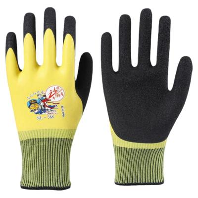 耐磨薄款手套牛郎星乳胶双层防水