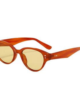 夏日猫眼米钉太阳眼镜女遮阳防晒