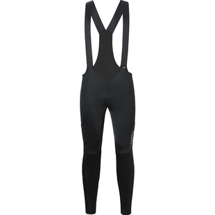 兰帕达箭羽20抓绒骑行裤5-15度双箭头背带带口袋男女秋冬自行车