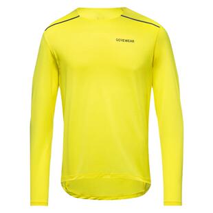 GOREWEAR跑步T恤CONTEST男轻薄舒适运动长袖跑步服