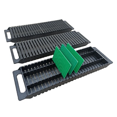 加厚防静电黑色线路板周转固定架