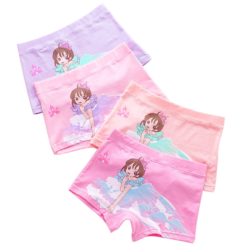 纯棉女孩春夏薄款小学生女童内裤