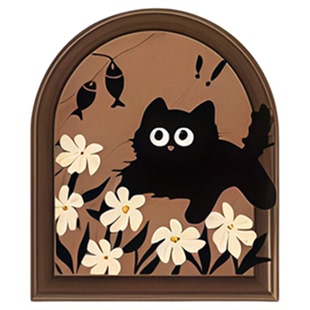 创意墙洞装饰盖面墙面装饰遮丑立体墙贴亚克力卫生间瓷砖改造神器