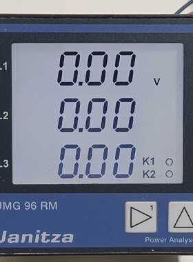 Janitza UMG 96 RM Power Analyzer UMG96RM-CBM 5222066 & TESTE