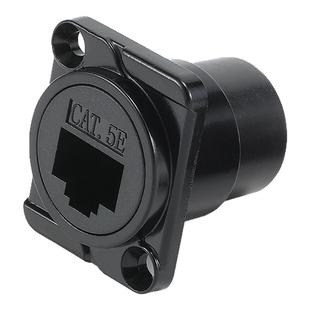 D型模块网络RJ45网口USB母座86面板信息盒机箱插座VGA卡农耳机RCA