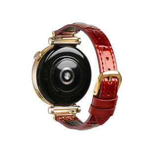 适用华为gt6表带真皮新款watchgt5手表6pro智能gt4腕表gt3女款gt2