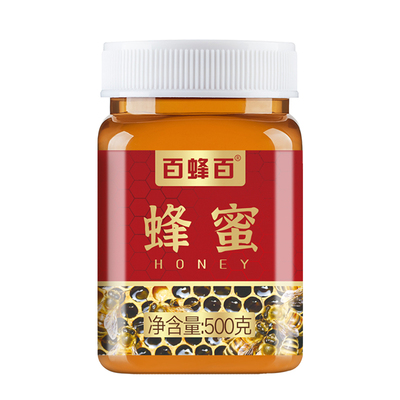 百蜂百蜂蜜1斤42波美度放心品质