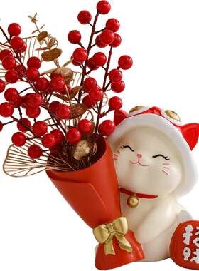 【新年装饰摆件】招财猫氛围布置
