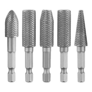 旋转锉木工45钢打磨钻头木材开槽硬木雕刻专用电动合金磨头电钻