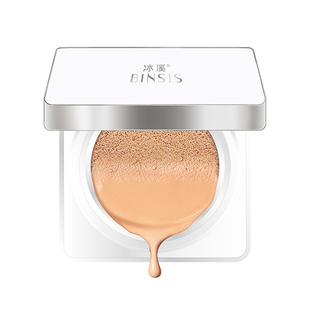 BINSIS/冰溪水润光感气垫霜细腻轻薄提亮遮瑕