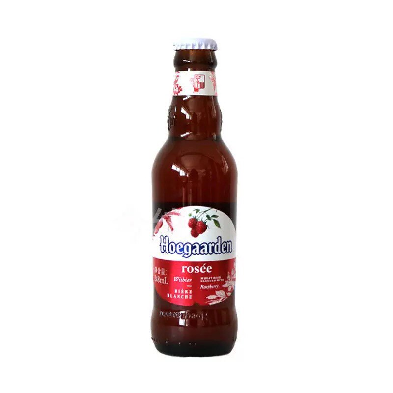 福佳玫瑰味麦汁啤酒248ml