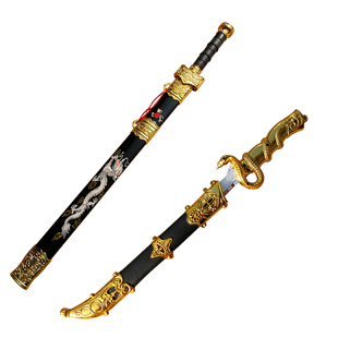 木剑儿童玩具男孩木质刀剑木刀男童表演复古汉剑倚天剑屠龙刀宝剑