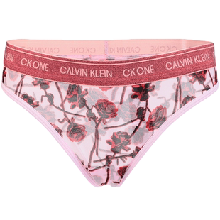 Calvin Klein/凯文克莱女士网纱内裤低腰可爱薄款三角内裤