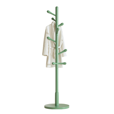 奶油风衣帽架晚上放衣服神器衣架