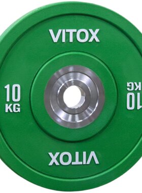 VITOX彩色竞技竞赛全胶杠铃片