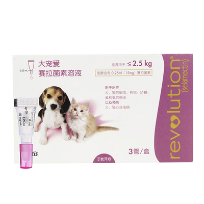 大宠爱体内外一体幼猫滴剂驱虫药