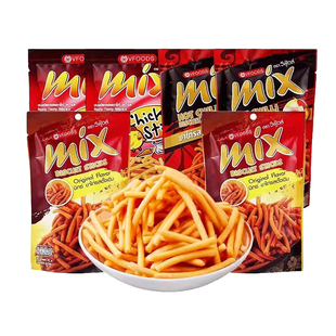 【自营】泰国进口VFOODS MIX脆脆条虾条薯条香辣味休闲儿童小零食