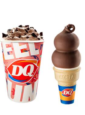 【电子卡券】DQ 1份标准杯暴风雪甜筒冰淇淋套餐 【谨防诈骗】