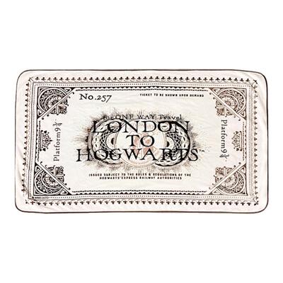 哈利波特周边9¾站台车票毯