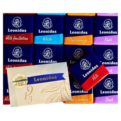 leonidas巧克力片喜糖