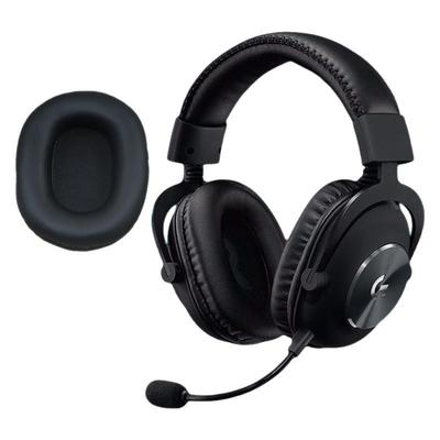 适用Logitech罗技GPRO X耳机套GPROX耳罩海绵垫皮套耳套耳垫耳皮套耳棉头戴式耳机罩耳机保护套更替换配件