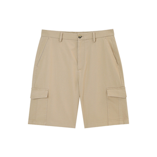 【SANHEER】夏季百搭 日本和歌山棉质面料 卡其色工装短裤 DBL059