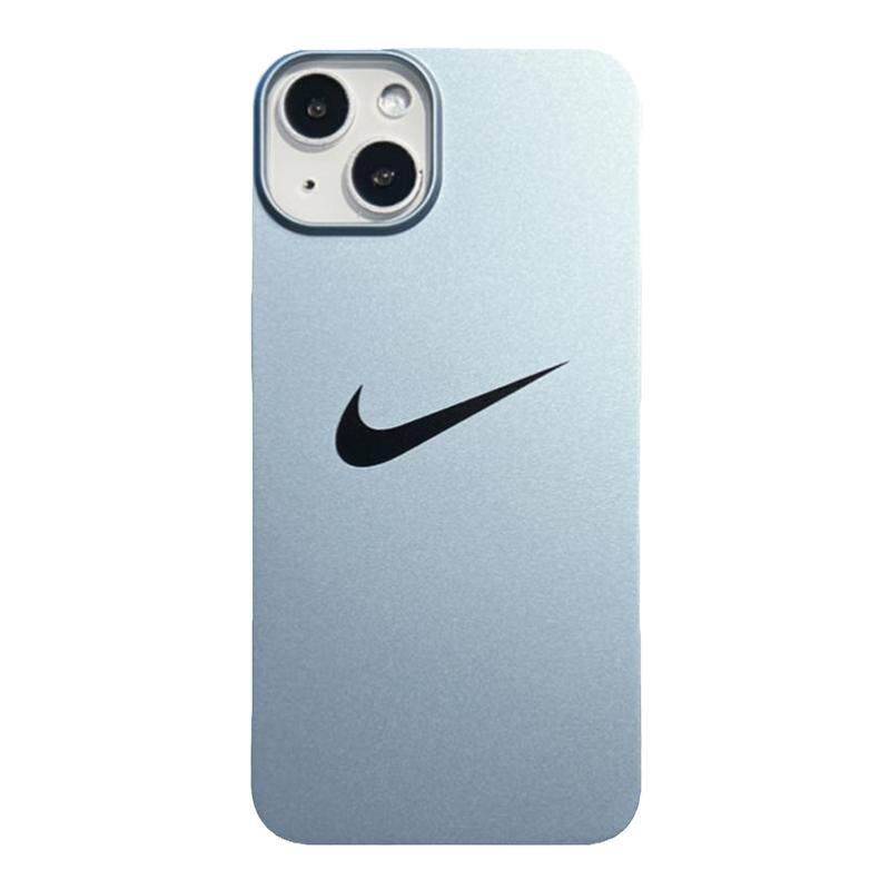 极简17适用于iphone15pro max蓝灰苹果12nike手机壳11全包硬壳14男女磨砂8plus防摔x/xs硬x