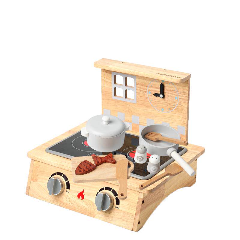 Cucinino过家家男女实木仿真厨具