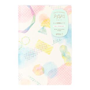 midori插画手帐本Yuru Log系列笔记本B6手账本自由月计划日记本