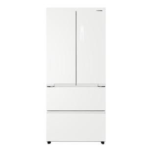 东芝白珍珠546零嵌入双系统法式双开门大容量家用电冰箱以旧换新