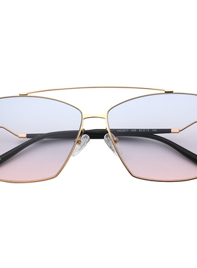 Hickmann高级感渐变超轻蝶形墨镜