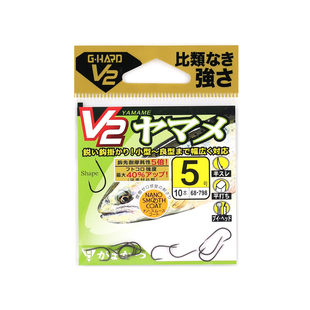 伽玛卡兹鲫鱼袖钩细条溪流红虫带线槽68798半倒刺野钓高强度V2钩