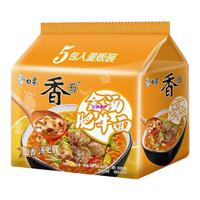 今麦郎1.5倍红烧牛肉面金汤肥牛泡面袋
