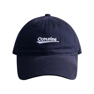 素单舍西大头围棒球帽女显脸小字母刺绣软顶韩版复古遮阳鸭舌帽男