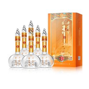 西凤酒华山论剑柔雅凤香型52度白酒粮食酒500ml*6瓶整箱