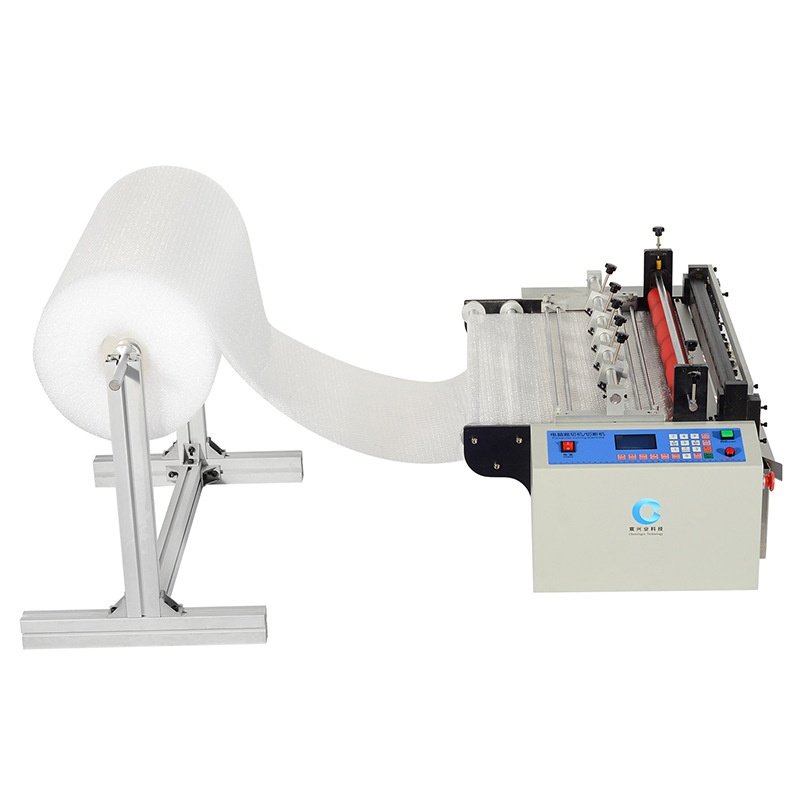 气泡袋切断机气泡膜珍珠泡棉垫切片机电脑分切定长定量台式膜切机