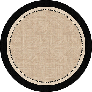 圆形地毯衣帽间客厅卧室地垫摇椅转椅垫子阳台梳妆台垫书房隔音垫