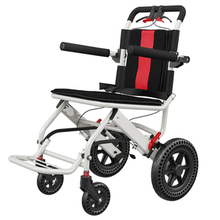 折叠轮椅可折叠小型轻便老人专用小型便携式旅游手推车上飞机代步