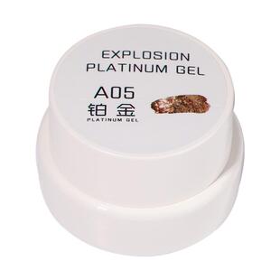 美甲爆闪铂金胶超闪璀璨金银高密度日式彩绘拉线甲油胶美甲店专用