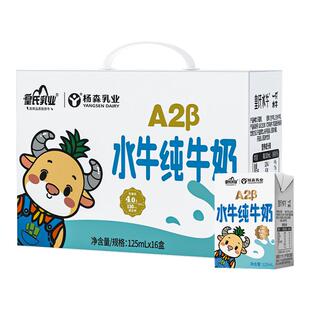 6月产皇氏乳业A2β水牛奶125ml*16盒