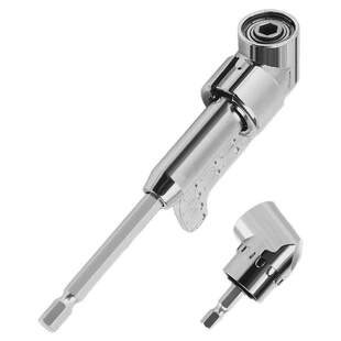 批头拐角器105度电动万向螺丝刀转角器90度转弯钻头螺丝拐角神器