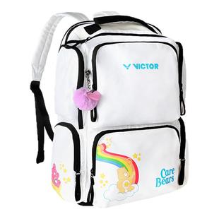 VICTOR胜利羽毛球双肩包Care Bears爱心草莓熊联名系列 BR5025CBC