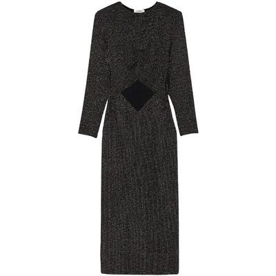 SANDRO优雅气质高腰裙SANDROOu