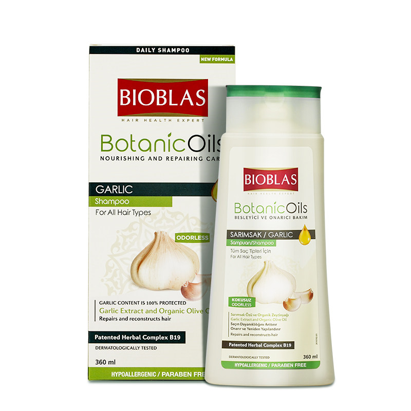 【直播专享】BIOBLAS欧柏意德国大蒜毛囊除螨洗发水控油去头屑