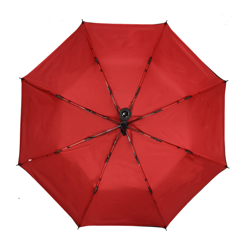 不生锈雨伞可定制logo红骨新伞