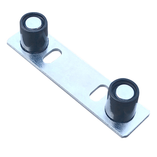 老式93铝合金推拉吊趟移门下定位器阳台大厅移门下定位轮防摆静音