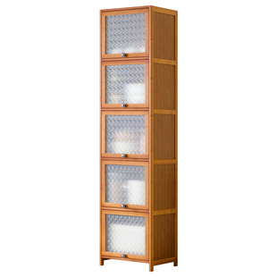 餐边柜子储物柜厨房置物架夹缝收纳柜酒柜茶水窄边柜客厅现代简约