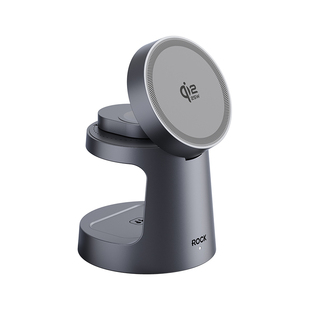 qi2.2认证】25W适用苹果17华为三合一iWatch手表无线充电器线支架magsafe磁吸iPhone16手机耳机3合1快充底座