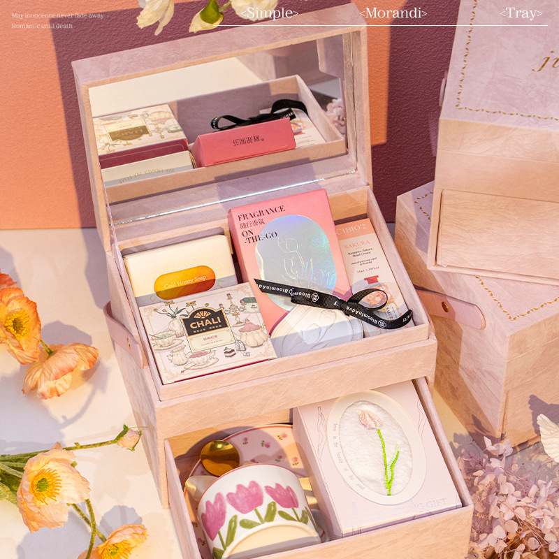 伴手礼女伴娘高档生日礼物套装实用感走仪式心感女生礼品盒送高级